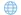an icon of the world in light blue color